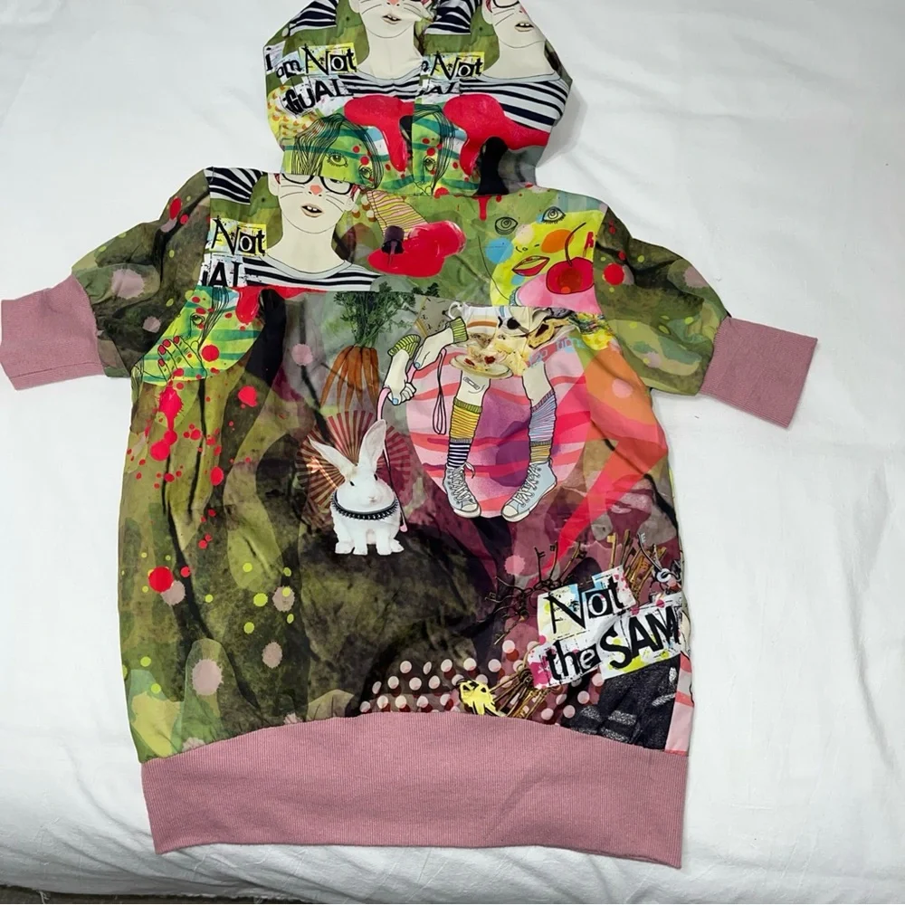Desigual Multicolor Graphic Jacket